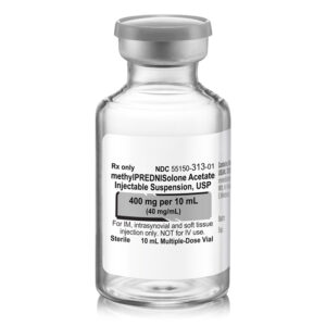 Methylprednisolone Acetate Injectable Suspension, USP MDV