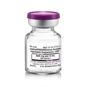 Methylprednisolone Acetate Injectable Suspension, USP MDV