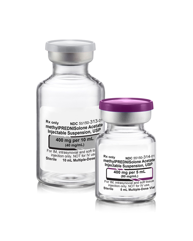 Methylprednisolone Acetate Injectable Suspension, USP MDV | Eugia US