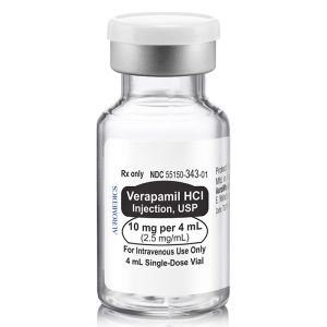 Verapamil HCL Injection USP, SDV